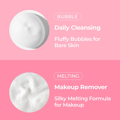 Bubble Melt Cleanser | Foam-to-Water Daily Cleanse